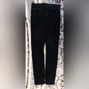 High-Rise Black Skinny Jeans for Women